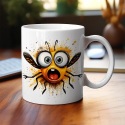 Színes méhecske bögre