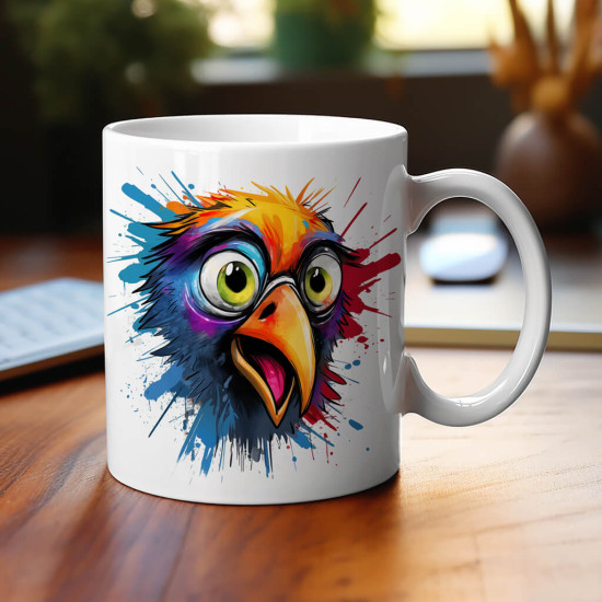 Színes papagáj bögre Színes papagáj bögre